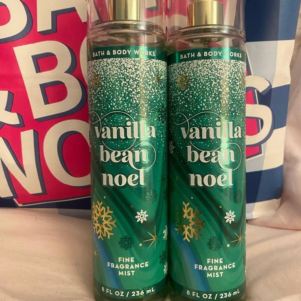 2 Vanilla Bean Noel Spray NWT - Picture 1 of 3